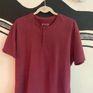 TOMO Men’s button T-shirt